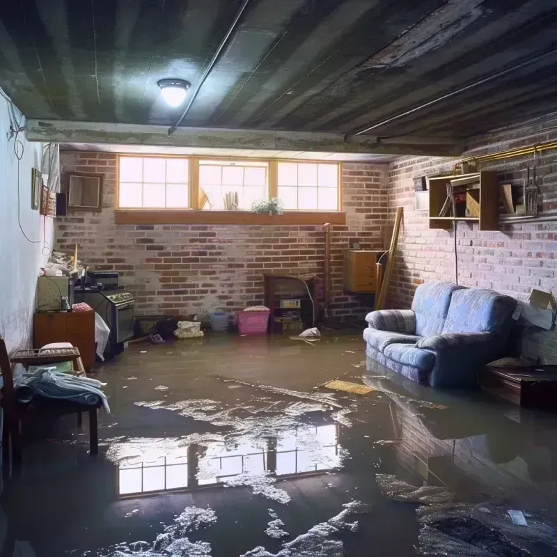 Flooded Basement Cleanup in Bridgewater, VA